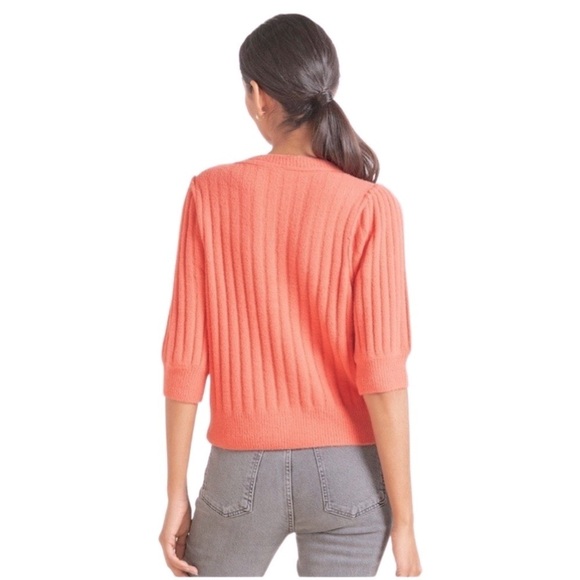 Free People Sloane Cardigan Crop Sweater - Picture 4 of 9